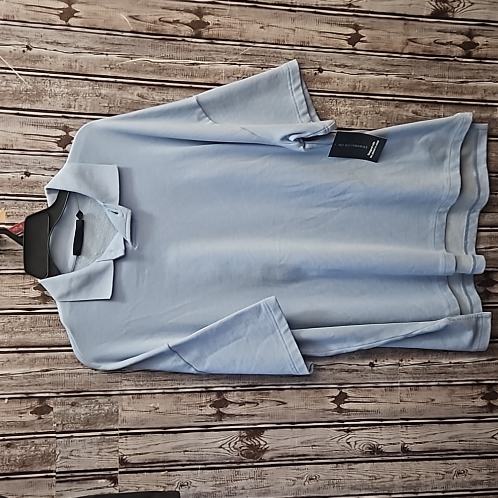 Set of 2 Oversized Terry Polo Shirts Small - Picture 5 of 7